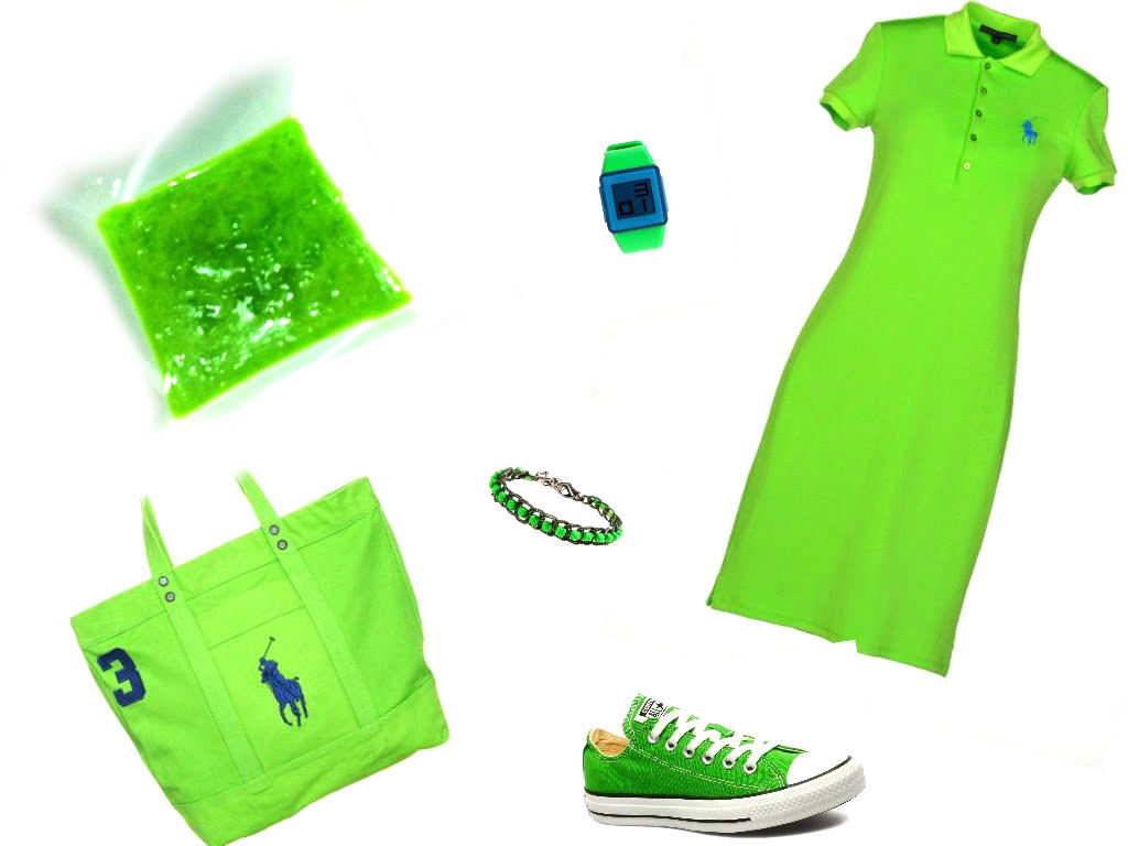 outfit verde